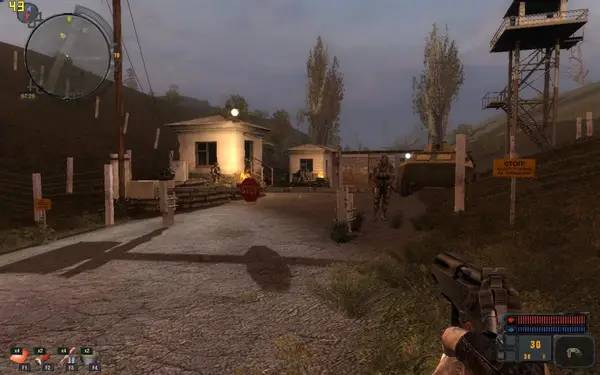 Пример визуального стиля и графики игры Сталкер  Call of Pripyat - SZM CoP 0.2