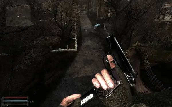 Пример визуального стиля и графики игры Сталкер  Shadow of Chernobyl - Lost World Troops of Doom