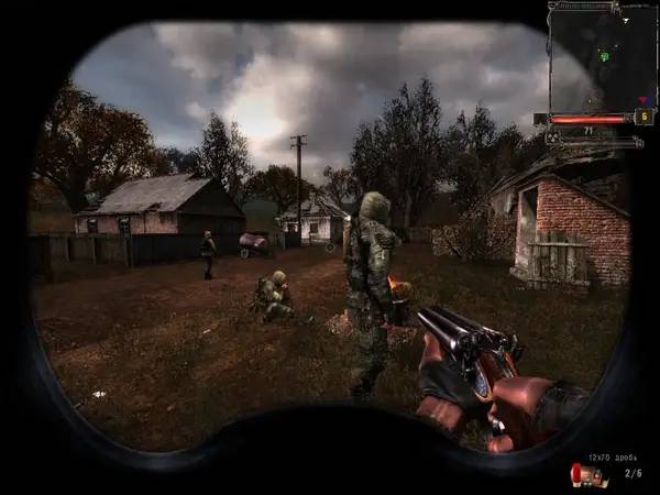 Пример визуального стиля и графики игры Сталкер Shadow of Chernobyl - Закон Дегтярева