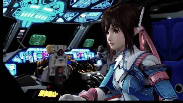 Пример визуального стиля и графики игры STAR OCEAN - THE LAST HOPE