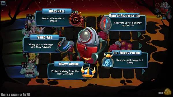 Пример визуального стиля и графики игры Star Vikings Forever