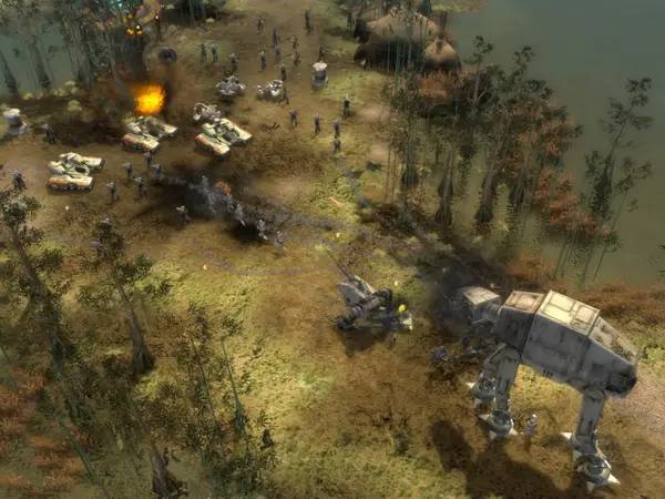 Пример визуального стиля и графики игры STAR WARS Empire at War - Gold Pack