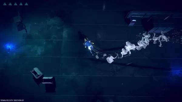 Пример визуального стиля и графики игры STARLITE  Defender of Justice Ultimate HD Edition