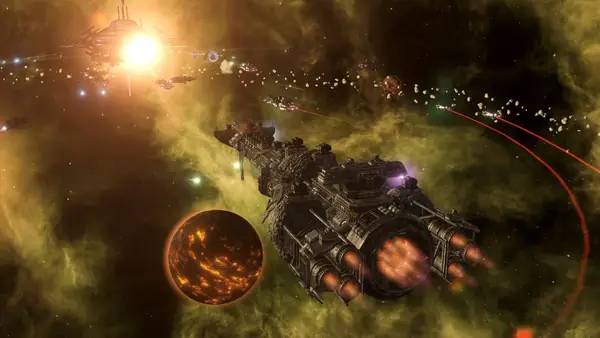 Пример визуального стиля и графики игры Stellaris Apocalypse