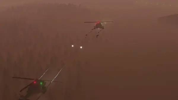 Пример визуального стиля и графики игры Stormworks  Search and Destroy