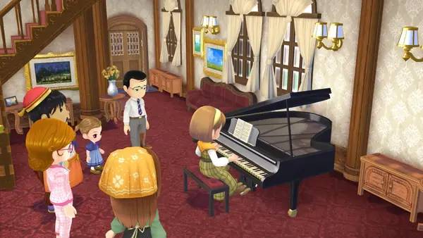Пример визуального стиля и графики игры STORY OF SEASONS  A Wonderful Life