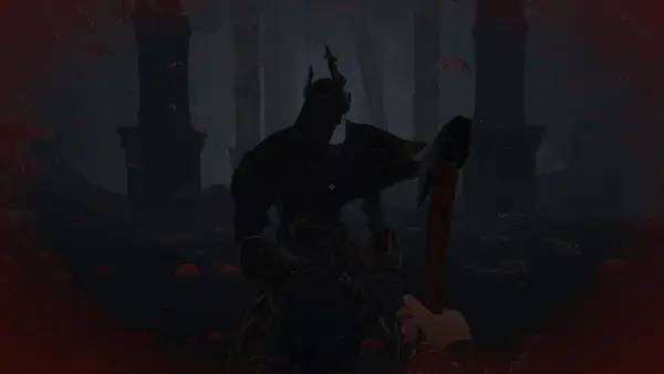 Пример визуального стиля и графики игры Strigoi