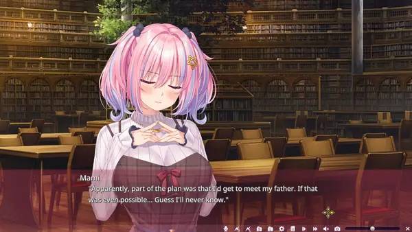 Пример визуального стиля и графики игры Succubus Sessions  Mami Mamiya's Sweet Slice of Hell