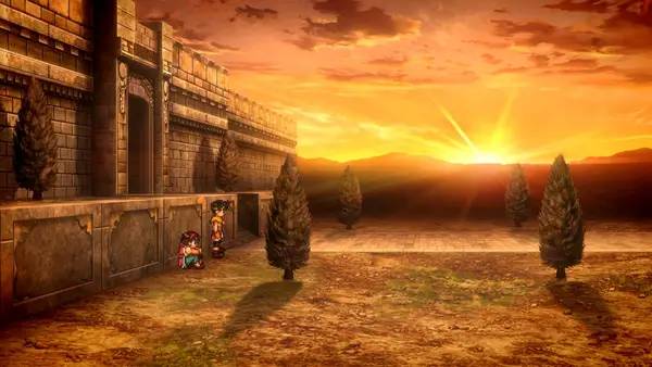 Пример визуального стиля и графики игры Suikoden I&II HD Remaster Gate Rune and Dunan Unification Wars