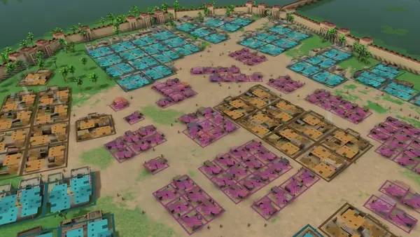 Пример визуального стиля и графики игры Sumerians