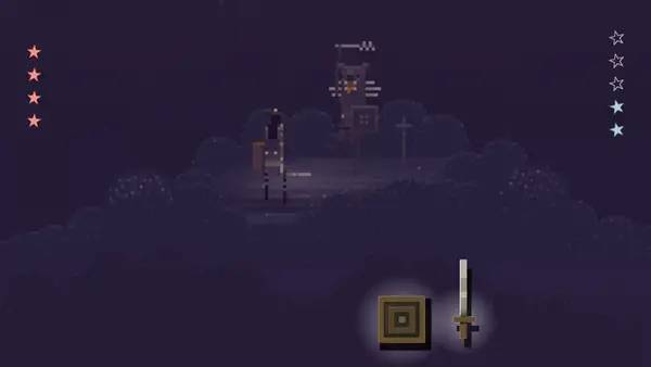 Пример визуального стиля и графики игры Superbrothers  Sword and Sworcery EP