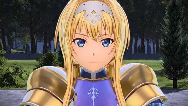 Пример визуального стиля и графики игры SWORD ART ONLINE Alicization Lycoris