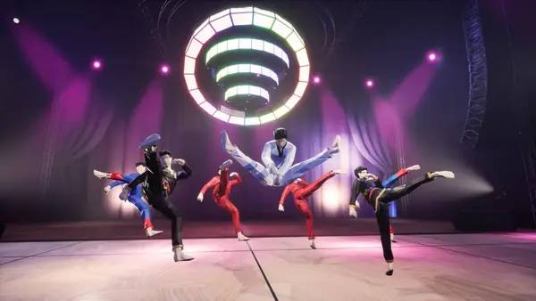 Пример визуального стиля и графики игры Taekwondo Demonstration Team Simulator