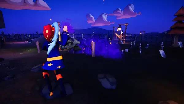 Пример визуального стиля и графики игры TailzFromTheGrave