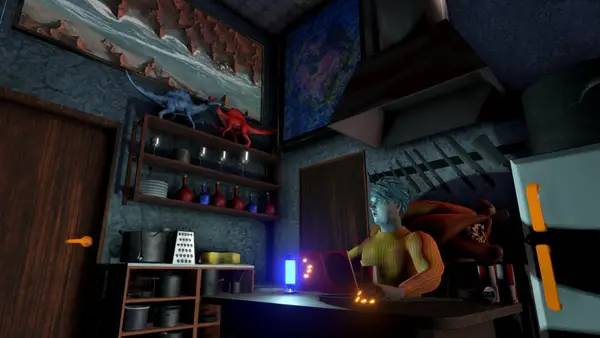 Пример визуального стиля и графики игры Tales From Off-Peak City Vol. 1