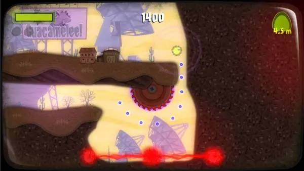 Пример визуального стиля и графики игры Tales From Space  Mutant Blobs Attack