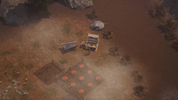 Пример визуального стиля и графики игры Tales from The Dancing Moon