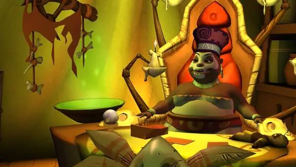 Пример визуального стиля и графики игры Tales of Monkey Island  Complete Season