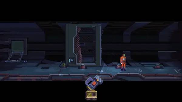 Пример визуального стиля и графики игры Tardy