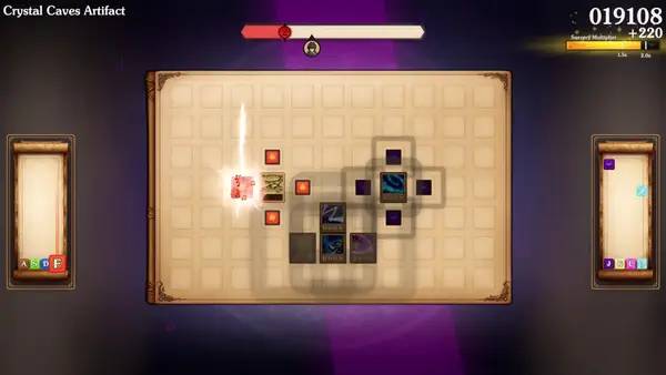 Пример визуального стиля и графики игры TechnoSorcery