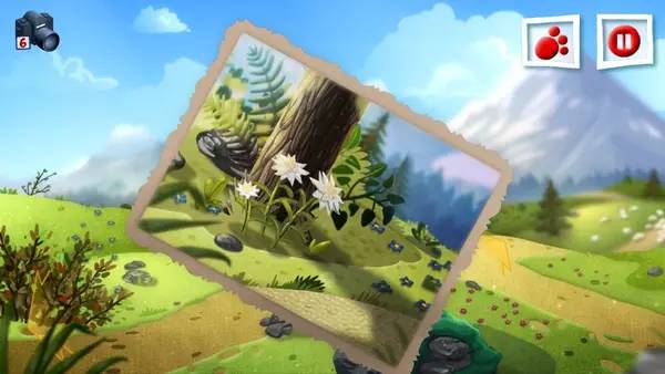 Пример визуального стиля и графики игры Teddy Floppy Ear - Mountain Adventure