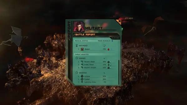 Пример визуального стиля и графики игры Tempest Citadel