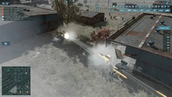 Пример визуального стиля и графики игры Terminator  Dark Fate - Defiance