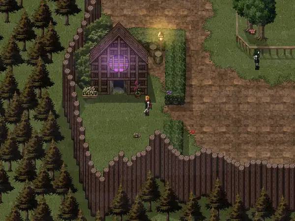 Пример визуального стиля и графики игры Terra Incognita ~ Chapter One  The Descendant