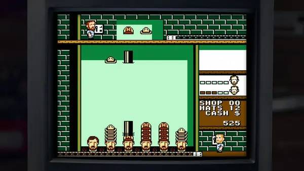 Пример визуального стиля и графики игры Tetris Forever