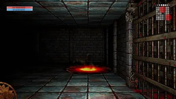 Пример визуального стиля и графики игры The 7th Circle - Endless Nightmare
