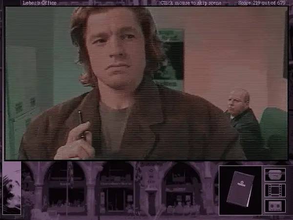 Пример визуального стиля и графики игры The Beast Within  A Gabriel Knight Mystery