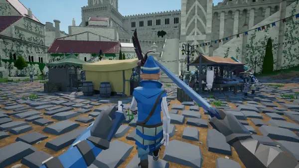 Пример визуального стиля и графики игры The Bloodline