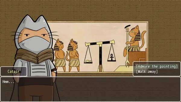 Пример визуального стиля и графики игры The Chronicles of Nyanya