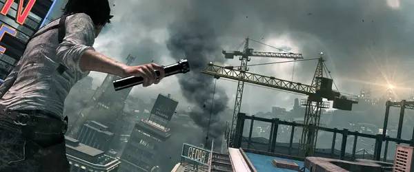 Пример визуального стиля и графики игры The Evil Within The Consequence