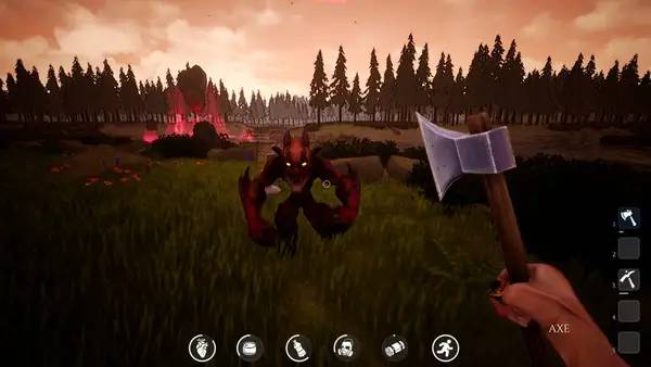 Пример визуального стиля и графики игры The Glade