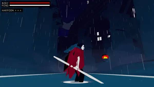 Пример визуального стиля и графики игры The Godbeast