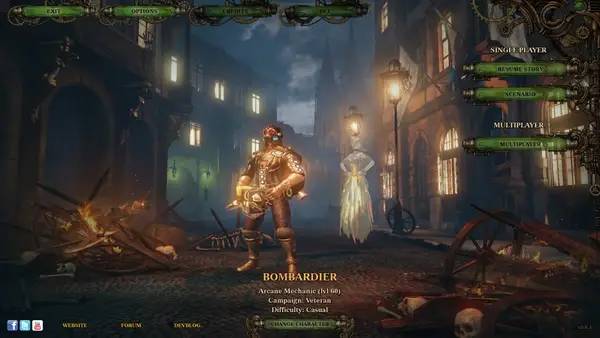 Пример визуального стиля и графики игры The Incredible Adventures of Van Helsing 2
