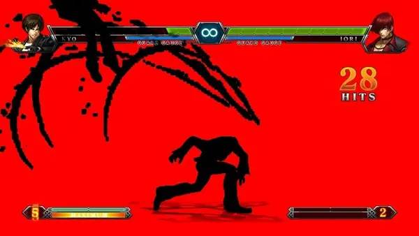 Пример визуального стиля и графики игры THE KING OF FIGHTERS 13 STEAM EDITION