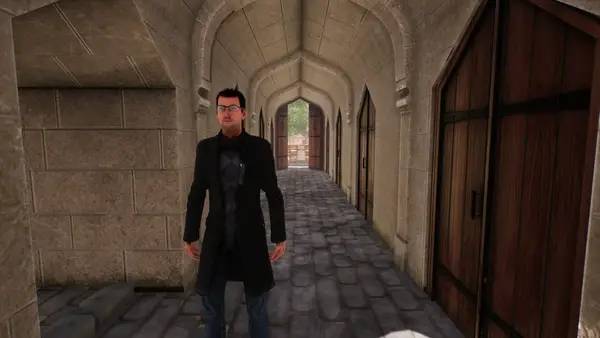 Пример визуального стиля и графики игры The Last DeadEnd