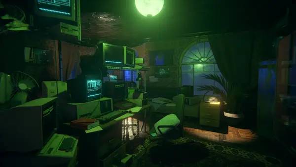 Пример визуального стиля и графики игры The Last Element  Looking For Tomorrow