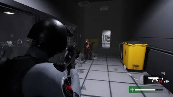 Пример визуального стиля и графики игры The Last Of The Core