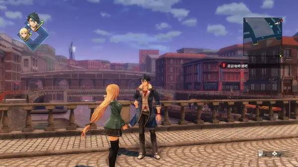 Пример визуального стиля и графики игры The Legend of Heroes  Kuro no Kiseki