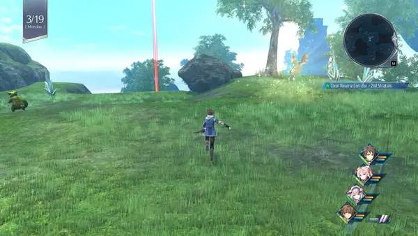 Пример визуального стиля и графики игры The Legend of Heroes  Trails into Reverie