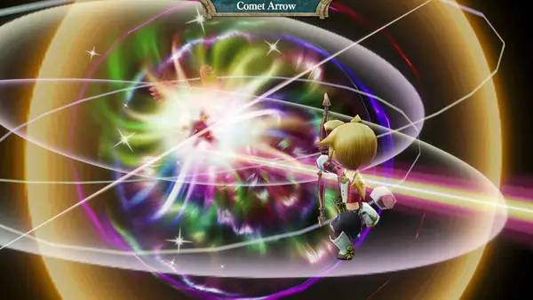 Пример визуального стиля и графики игры The Legend of Legacy HD Remastered