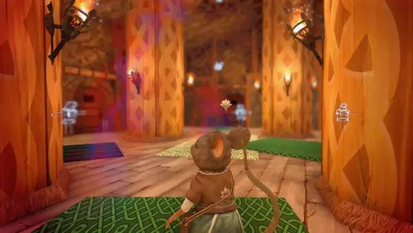Пример визуального стиля и графики игры The Lost Legends of Redwall  The Scout Act 1