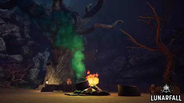 Пример визуального стиля и графики игры The Mysterious Misadventures of Mollie & Mordecai