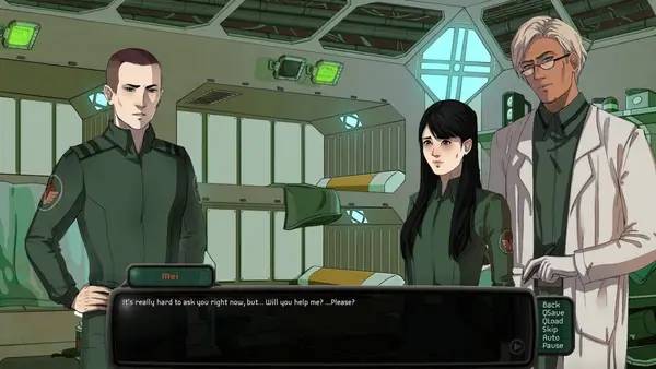 Пример визуального стиля и графики игры The Next World