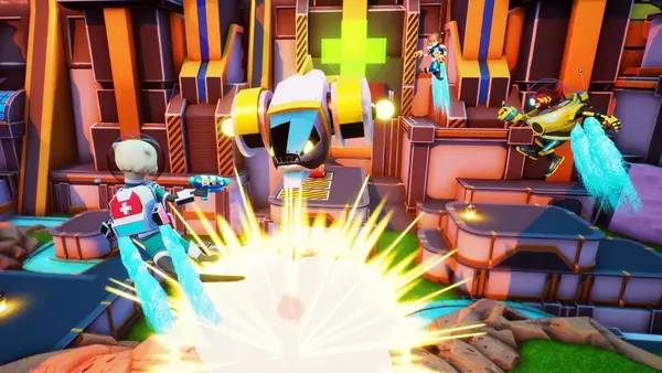 Пример визуального стиля и графики игры The Otterman Empire