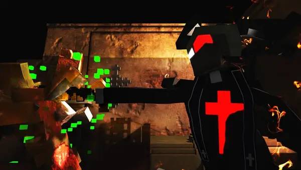 Пример визуального стиля и графики игры The Padre