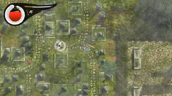 Пример визуального стиля и графики игры The Path To Die